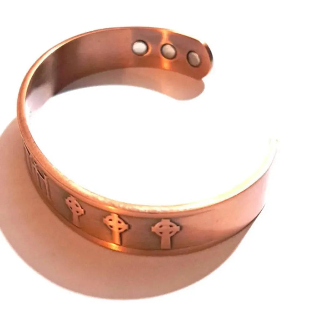 New solid copper‎ magnetic cuff 